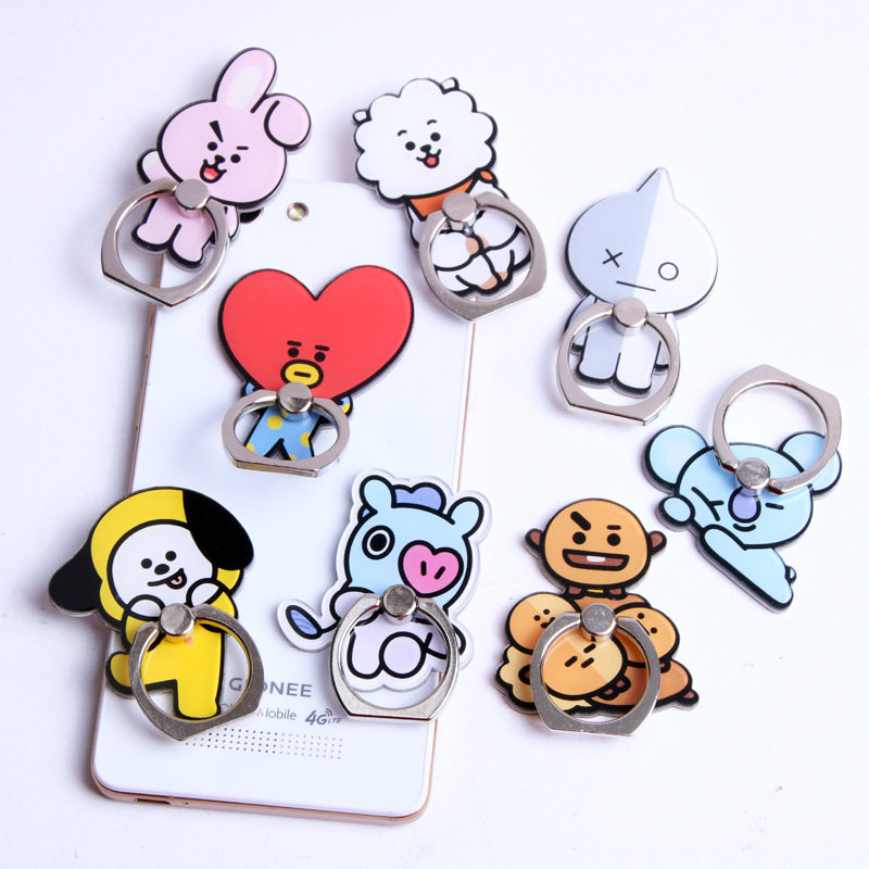 韓國BTS防彈少年團BT21全身手機指環支架 金屬指環扣 懶人支架在類目 3C數碼配件, 手機配件, 手機支架/手機座中 - 來自Buy2taobao.com提供專業的淘寶代購服務