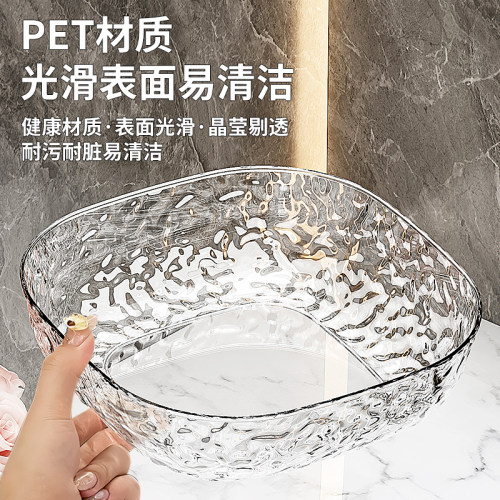 水波纹高颜值水果盘糖果盘