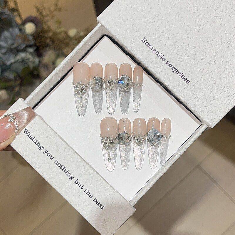 【迷雾碎冰冰】手工显白渐变猫眼