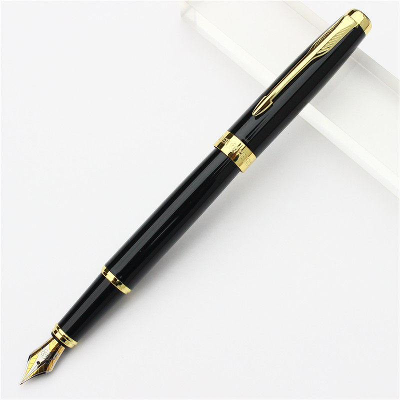 包邮正品HERO英雄钢笔1502丽雅黑礼盒装墨水钢笔 商务礼品笔