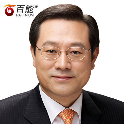 休闲商务全手织头套中老年假发