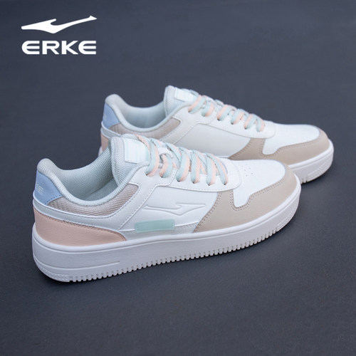 鸿星尔克女鞋板鞋运动小白鞋