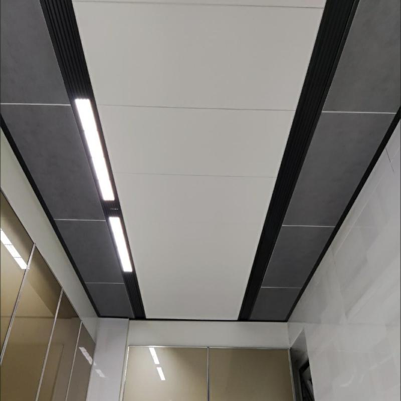 爱邦集成吊顶铝扣板房间厨卫新款300x600天花板全套吊顶扣板材料