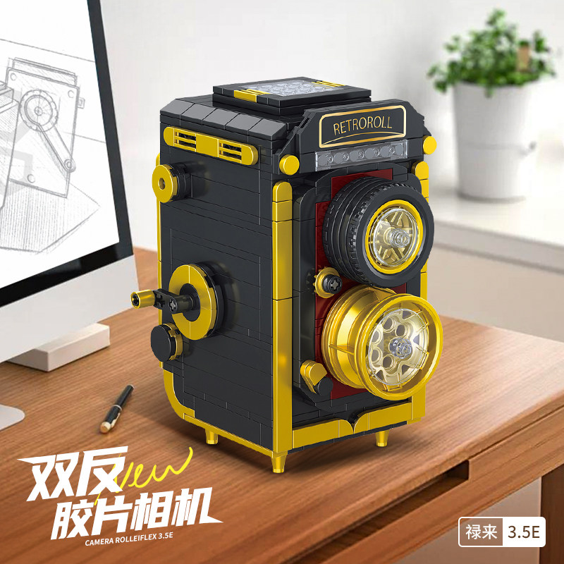 中国积木单反数码双反照相机女孩拼装模型创意摆件送女生生日礼物怎么样,好用不?