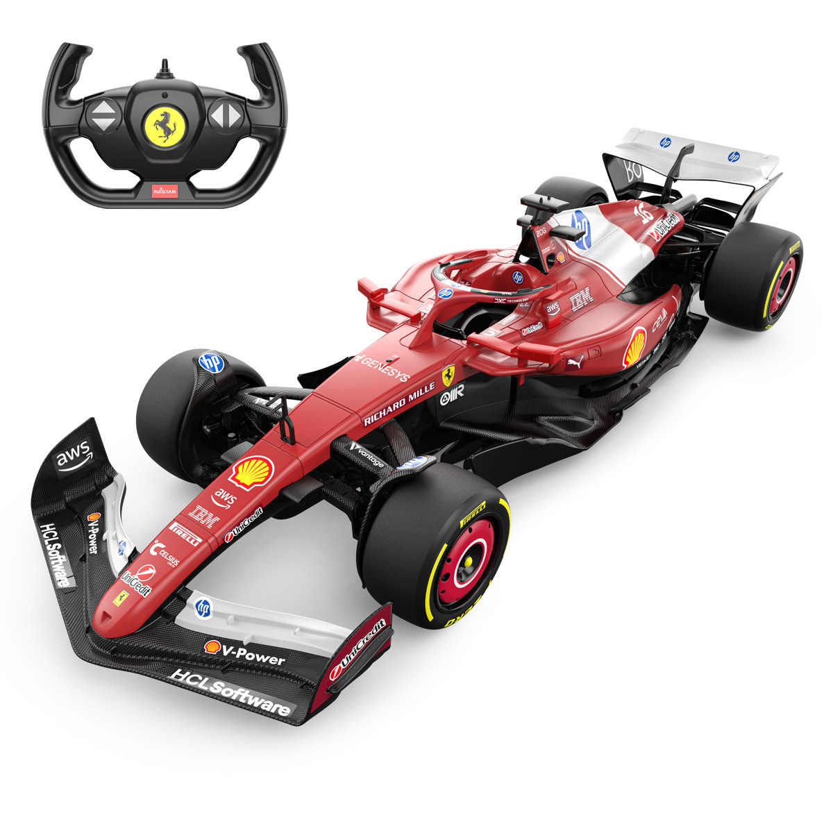 星辉法拉利正版授权SF25方程式遥控车rc电动跑车玩具男孩生日礼物