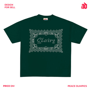 素个性 230G轻薄正肩款 趣味音乐节主题涂鸦短袖 文字元 潮流休闲款