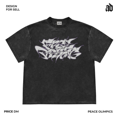 Mottled斑驳 美式复古重磅250克 intage复古做旧高级感重磅短袖