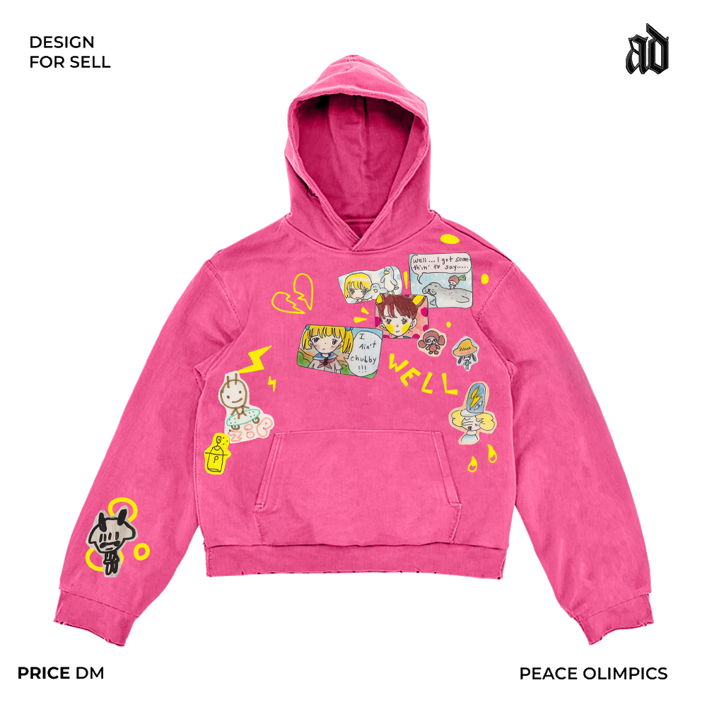 亚文化版型！美式重磅！简约设计感百搭style潮牌上衣 连帽卫衣