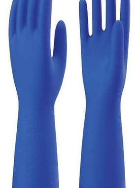 SHOWA 经过和除臭处理的手套 NO170-L 耐油厚蓝色