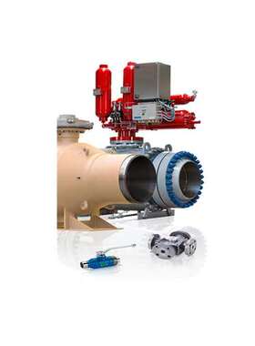 bohmer低压分体式法兰连接 球阀批发