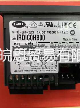 现货意大利卡乐温控器 CAREL IR33 IRDIC0HB00 IRDICOHBOO原装