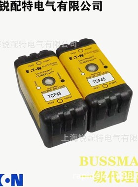 美国巴斯曼BUSSMANN 600V45A熔断器TCF45正品巴斯曼伊顿熔断器