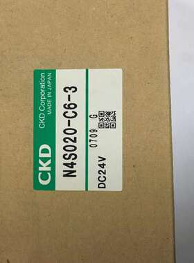 现货CKD电磁阀N4S020-C6-3全新原装正品DC24V当天发货