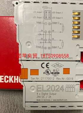 倍福模块EL3632 EL9011 EL3202 EL3024 KL1889 KL2889 EL9410议价