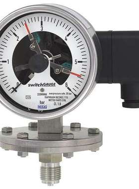 WIKA压力表  带开关触点PGS23.100 PGS23.160 PGS43.100 PGS43.16