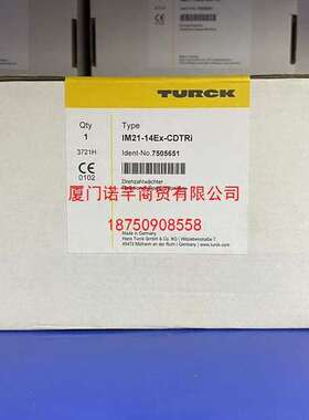 模拟量信号 IM31-22EX-I 库存现货图尔克Turck订货号： 7506322