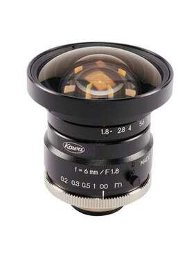 日本kowa  6mm工业镜头一英寸大靶面耐振低畸变清晰镜头LM6HC