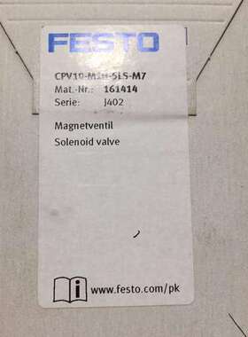 现货销售德国FESTO 电磁阀 CPV10-M1H-5LS-M7 161414 全新原装议