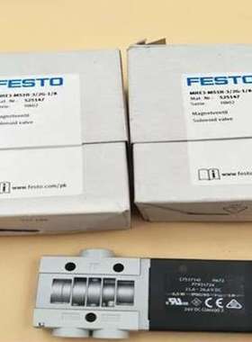 全新原装费斯托FESTO电磁阀   MHE3-MS1H-3/2G-1/8  525147
