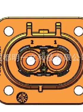 C10-738025-2AP3汽车连接器ELR2A03插头2路安费诺Amphenol