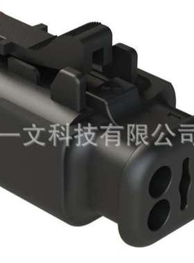 AT06-4S-SR01BLK 母胶壳黑色4路Amphenol汽车连接器安费诺