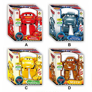 包邮赛车总动员3汽车总动员玩具车 拉米雷兹黑风暴麦昆可变形玩具