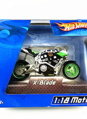 正品盒装美泰风火轮 Asst 公路赛车摩托车系列拉力赛车1:18赛车