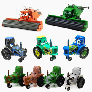 汽车总动员玩具车小牛拖拉机合金玩具车模Frank弗兰克割草机