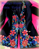 花之语时尚 编织毛线蕾丝线爱尔兰钩衣国色天香视频教学套餐线