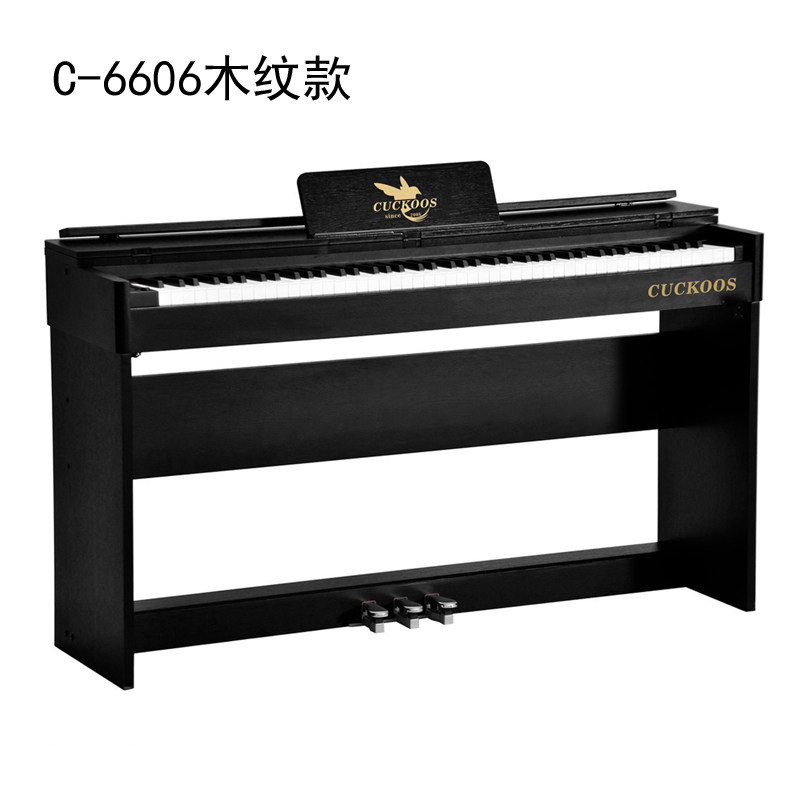 CUCKOOS布谷鸟电钢琴 C-6606 木纹/烤漆 黑色/白色