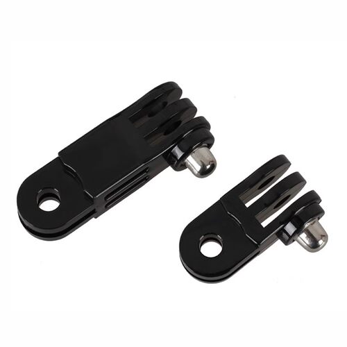 适用GoProhero6/5/4摩托车头盔下巴固定支架小蚁4k运动相机长短臂