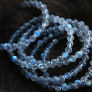 大仙的串儿《灰月光》灰月光拉长石手链磁场水晶手串百搭