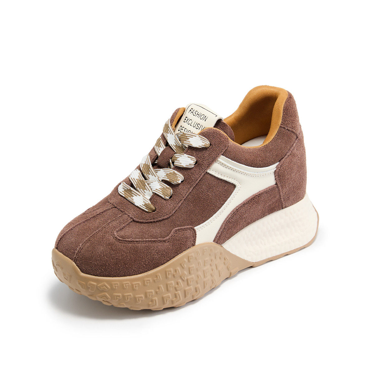 高丝光反绒皮女鞋秋季真皮松糕厚底休闲女单鞋系带乐福鞋袋鼠鞋,女鞋,德训鞋,淘宝优惠券,粉丝福利购,淘宝优惠卷