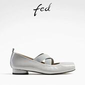 夏季 D0417 新款 浅口单鞋 FED芭蕾舞鞋 女款 女鞋 粗跟玛丽珍鞋 ZFA053