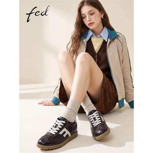 fed羊皮26秋冬真保暖女鞋