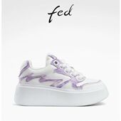 YAB668 新款 休闲鞋 FED商城同款 板鞋 秋季 增高厚底鞋 R0916 女鞋 女款