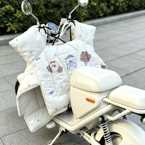 适用小牛电动车冬季挡风被