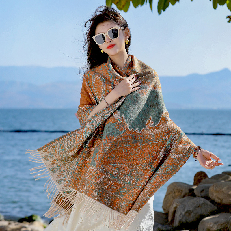 夏季斗篷女防晒大披肩