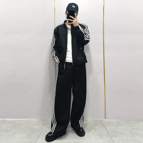 春秋百搭fashion运动休闲套装