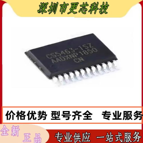 原装正品 CS5463-ISZ CS5463 贴片SSOP24 单相双向功率/电能IC