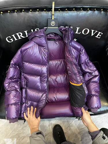 2026新年款式高品质户外防水保暖羽绒服800蓬松面包羽绒服