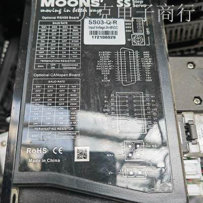 MONNS鸣志SS03-Q-R型号步进驱动,,u(议价)现货一议价