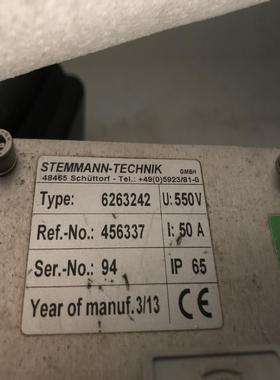 STEMMANN-TECHNK 斯特曼滑环 6263242(娜娜配件）