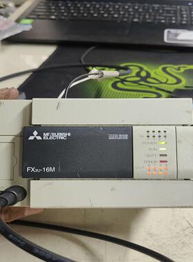 三菱PLC三菱模块FX3U-16MRES-A实物拍摄(娜娜配件）