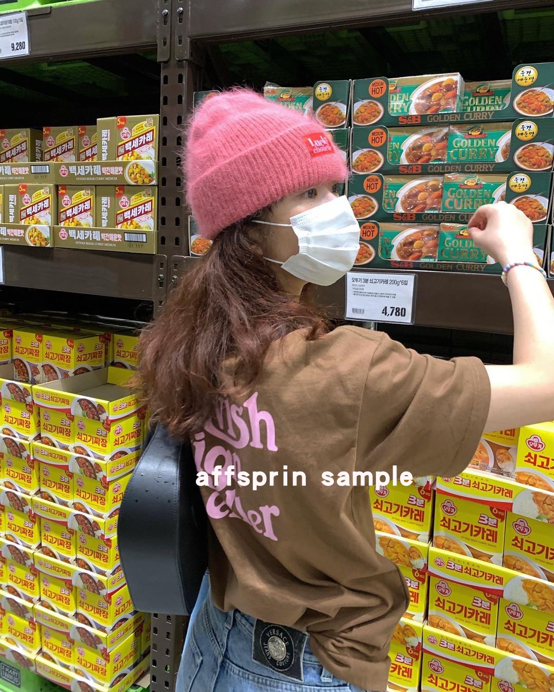 清仓特价不退换韩国正品代购CAVISH基础后背字母男女同款短袖T恤