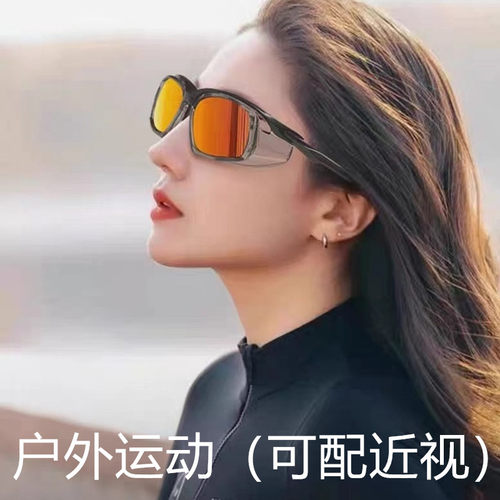 骑行运动眼镜TR90框高清防护