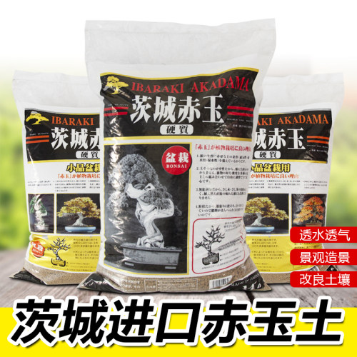 茨城通用原装进口二本线赤玉土
