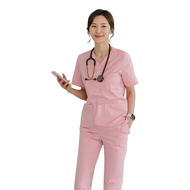 KOREAN VERSION OF HIGH-END PLASTIC SURGERY DENTISTRY PET HOSPITAL DOCTOR OVERALLS MOTHER AND CHILD CLUB NURSES OVERALLS SUIT