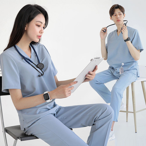 口腔医院整形医生工作服分体套装
