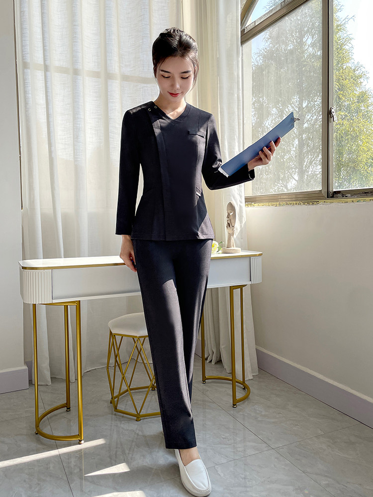 MATERNITY NURSE WORK CLOTHES FEMALE CONFINEMENT CENTER CONFINEMENT NURSE MATERNAL AND CHILD CARE BEAUTY SALON BEAUTICIAN HEALTH HALL MASSAGE LONG SLEEVES